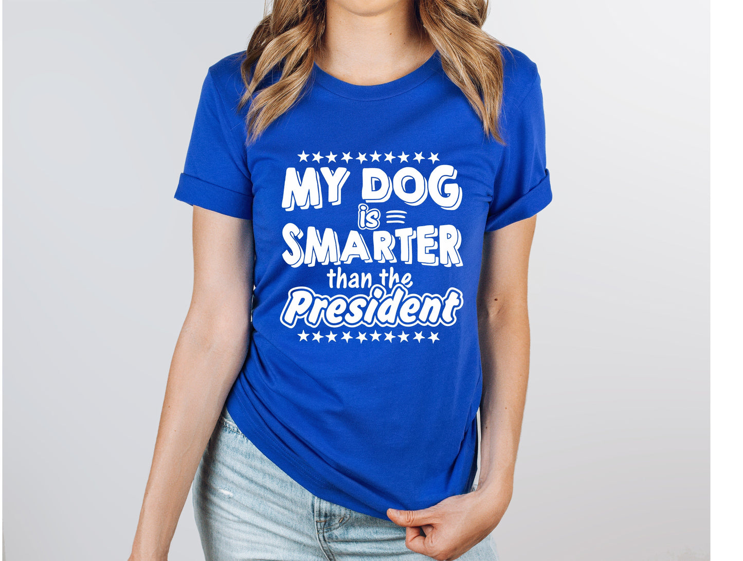 Wholesale My Dog is Smarter Graphic Tee - Red