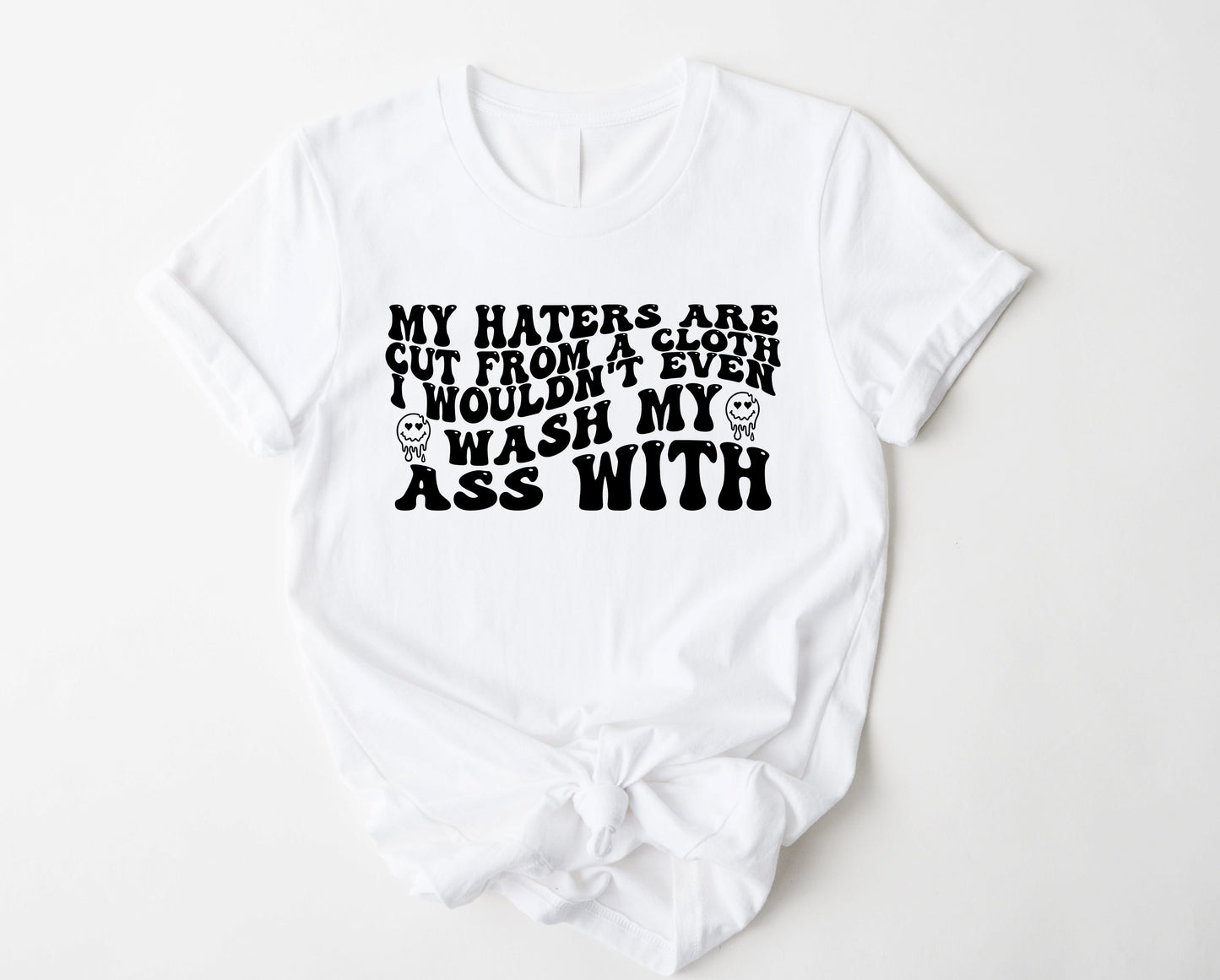 Wholesale My Haters Graphic Tee - Ocean