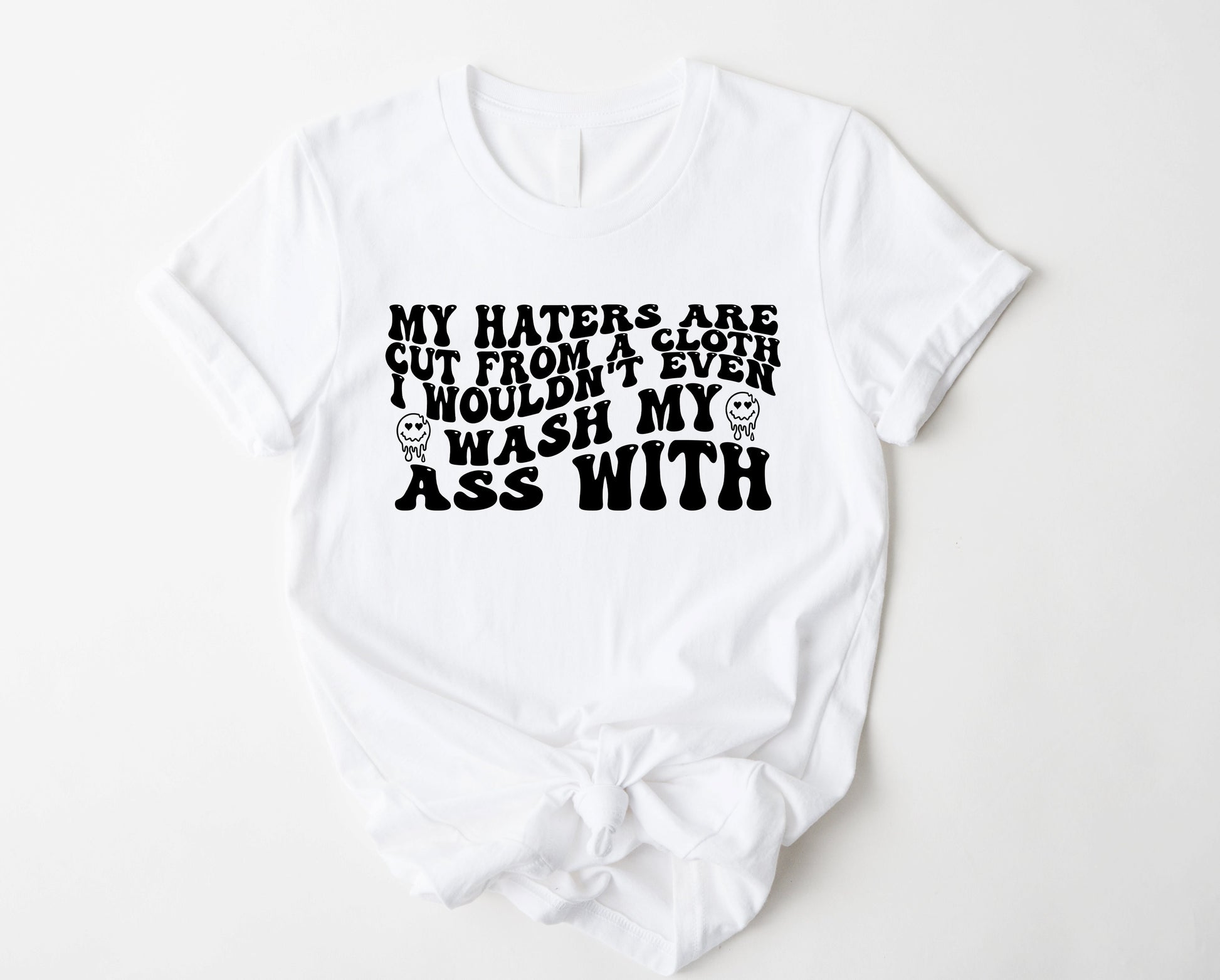 Wholesale My Haters Graphic Tee - Ocean