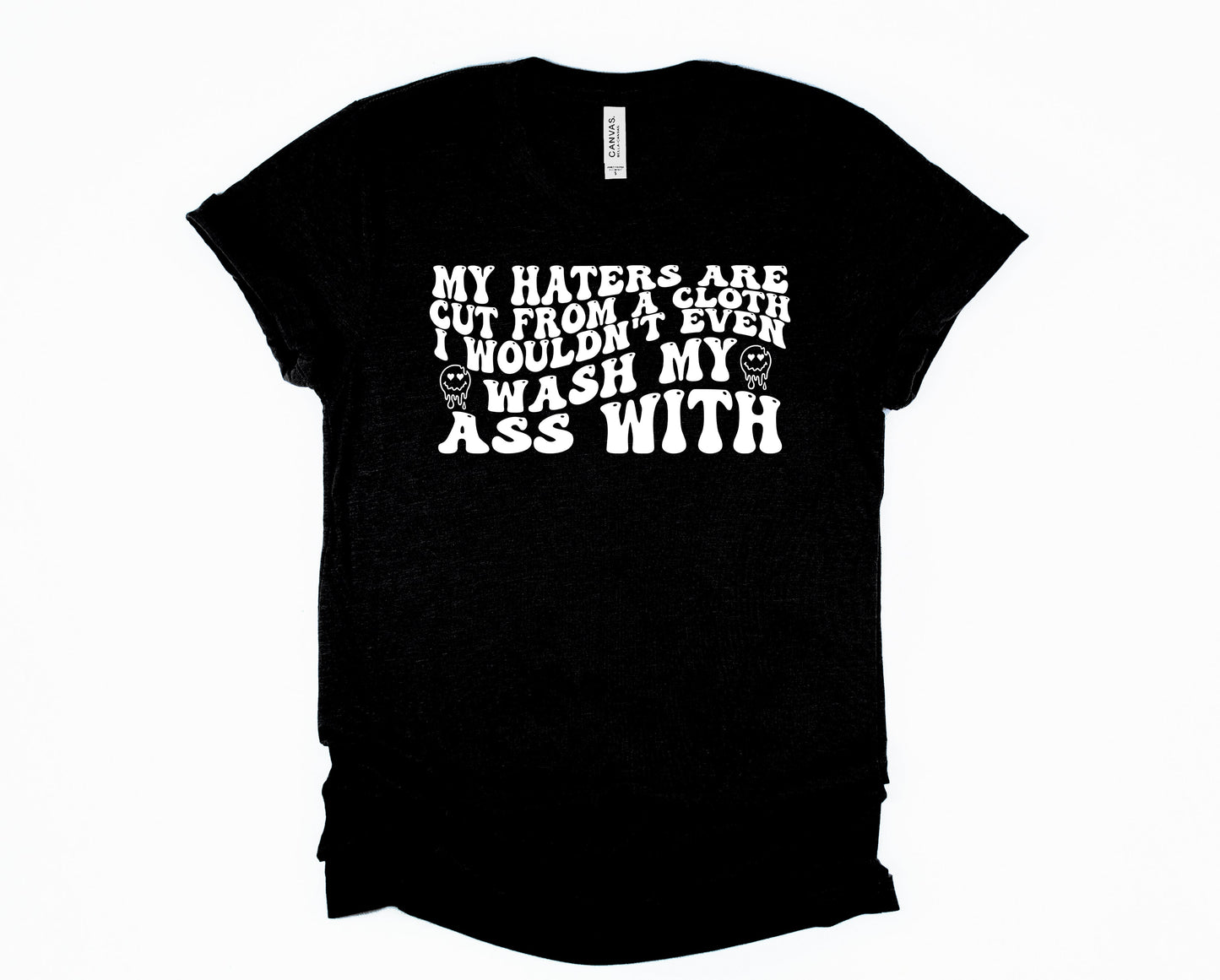 Wholesale My Haters Graphic Tee - Black