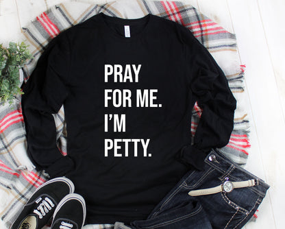 Wholesale Pray For Me Graphic Tee - Heather Grey Tshirt