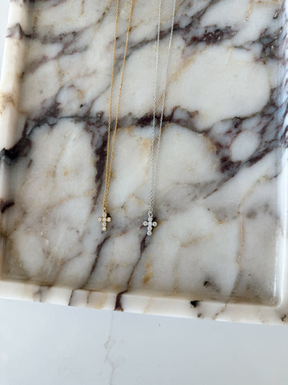 JOY CROSS NECKLACE