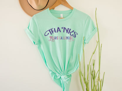 Wholesale Thanks Marie Graphic Tee - Mint