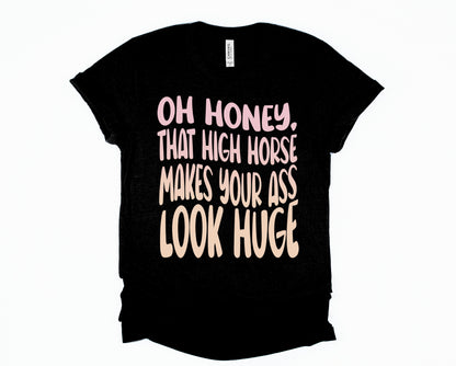 Wholesale That High Horse Graphic Tee - Red