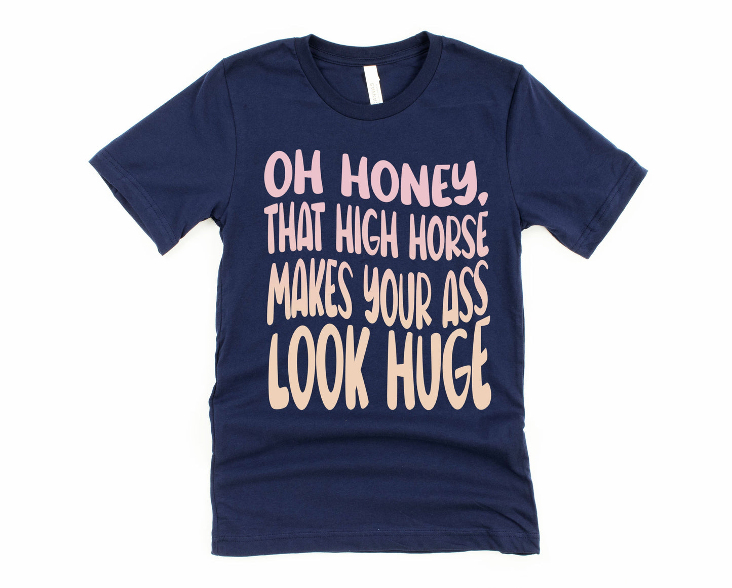 Wholesale That High Horse Graphic Tee - Navy