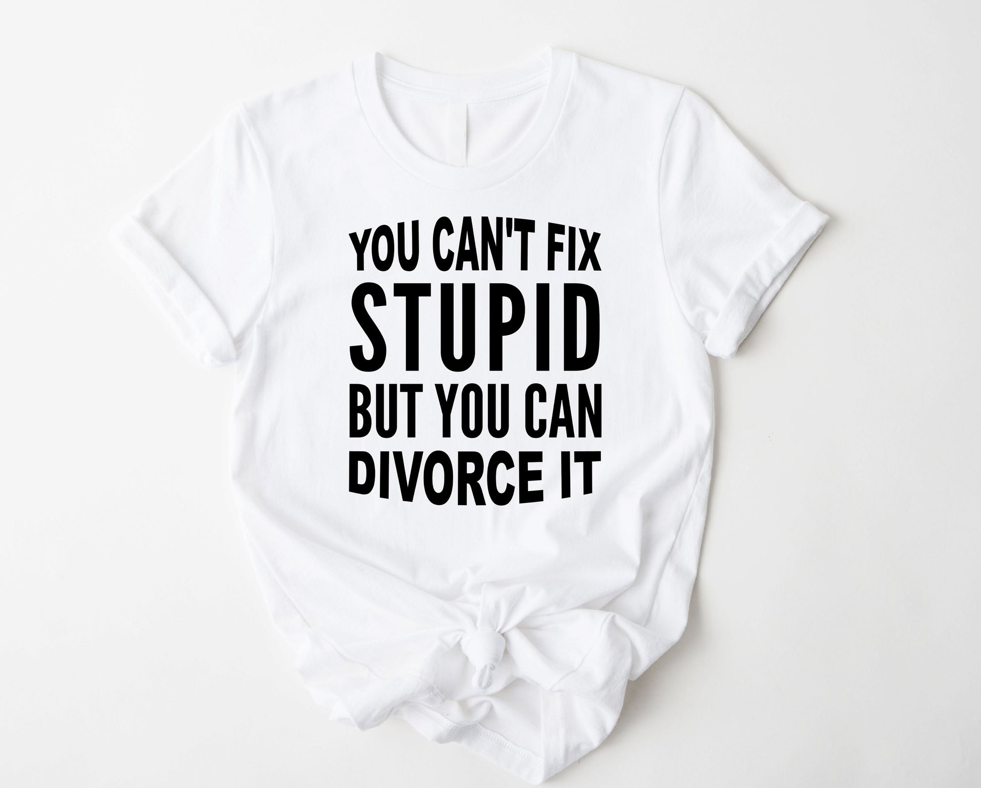 Wholesale You Can Divorce It Graphic Tee - Pink