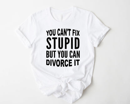 Wholesale You Can Divorce It Graphic Tee - Pink