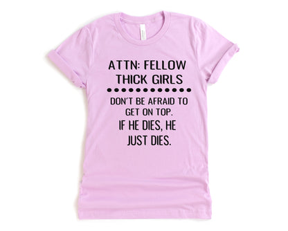 Wholesale Attention Thick Girls Graphic Tee - Tan