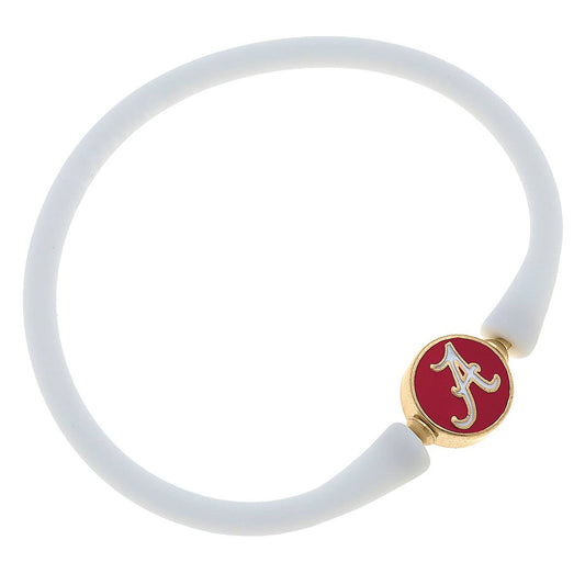Alabama Crimson Tide Silicone Bali Bracelet
