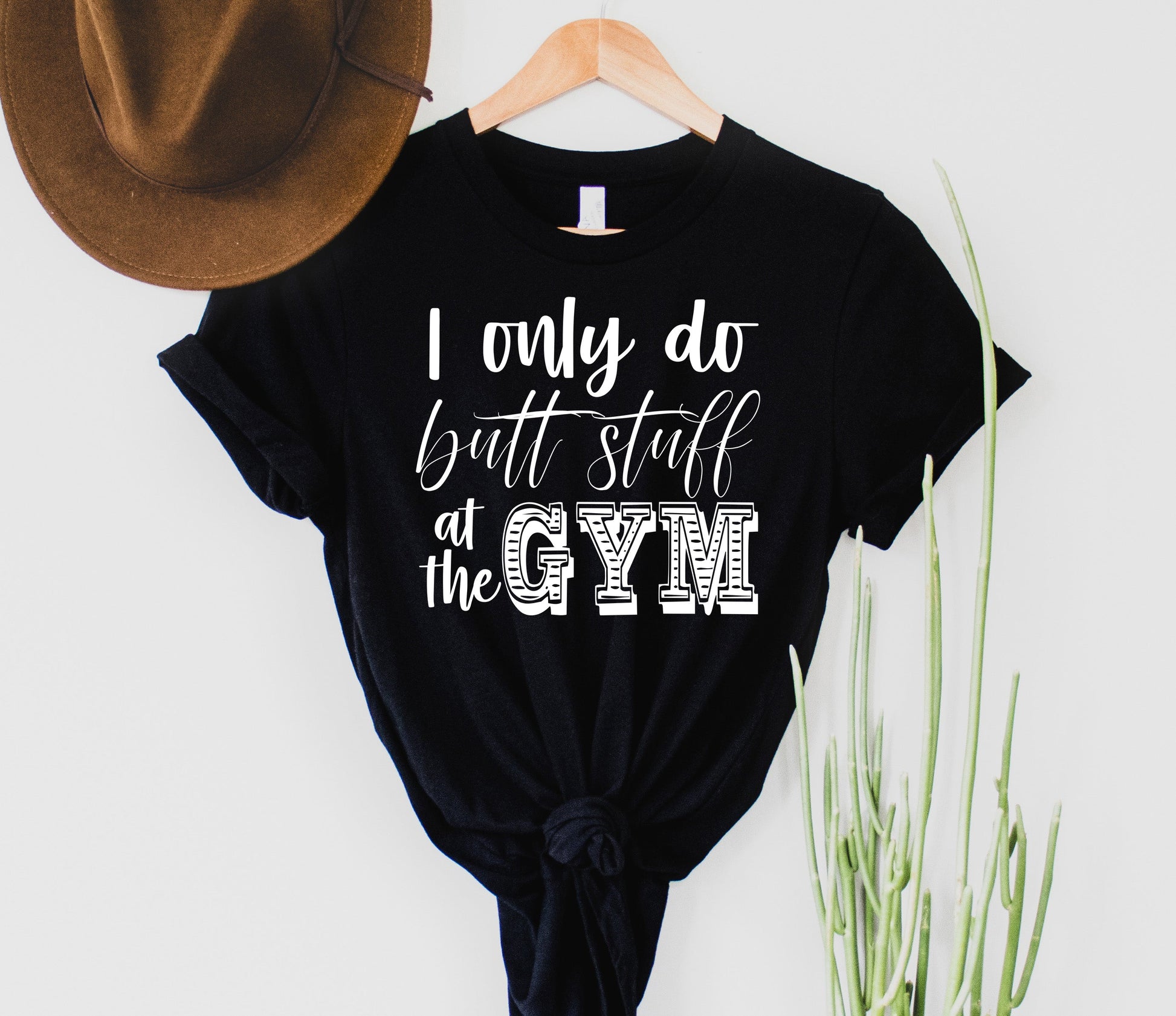 Wholesale Butt Stuff Graphic Tee - Black