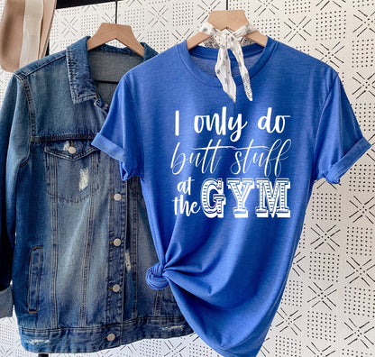 Wholesale Butt Stuff Graphic Tee - White