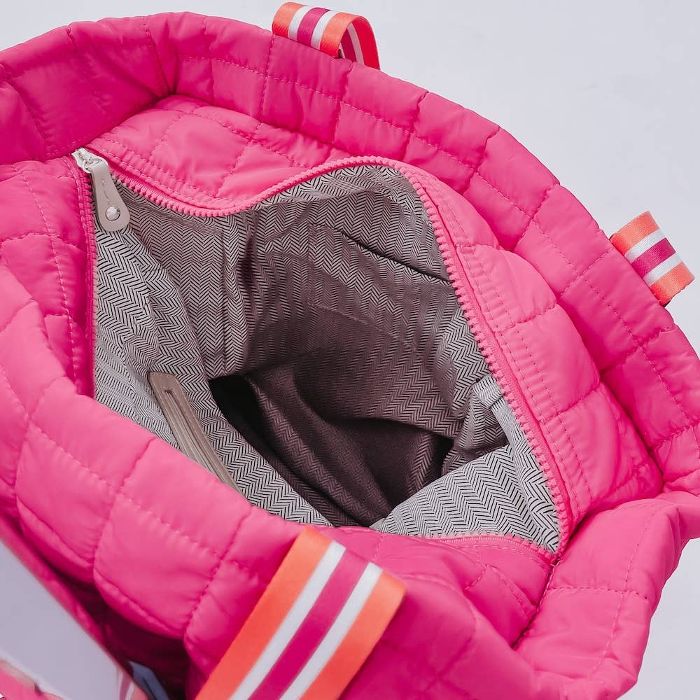 Pretty Simple: Tenley Quilted Tote Roller Bag