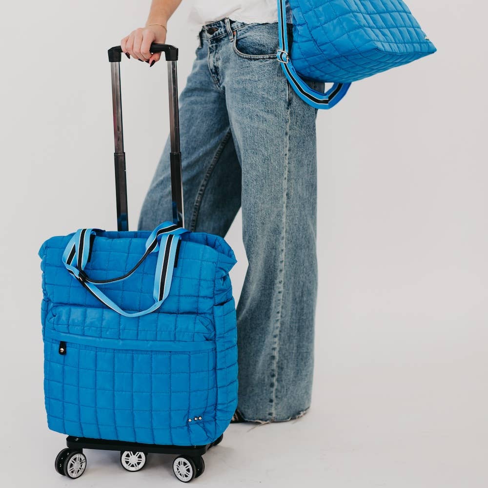 Pretty Simple: Tenley Quilted Tote Roller Bag