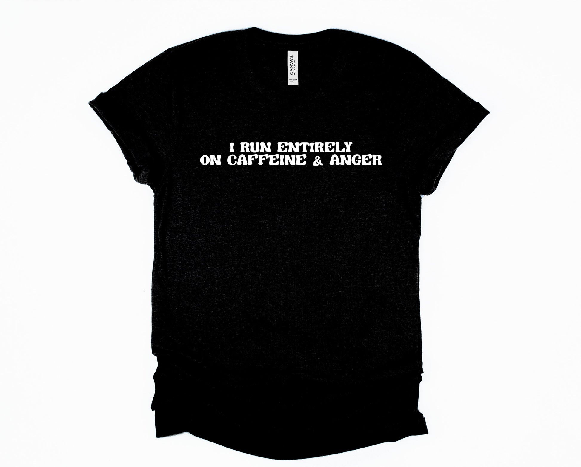Wholesale Caffeine & Anger Graphic Tee - Atlantic