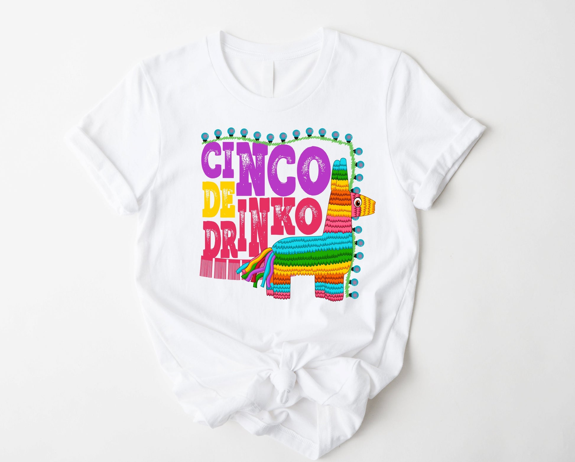 Wholesale Cinco De Drinko Graphic Tee - Lavender
