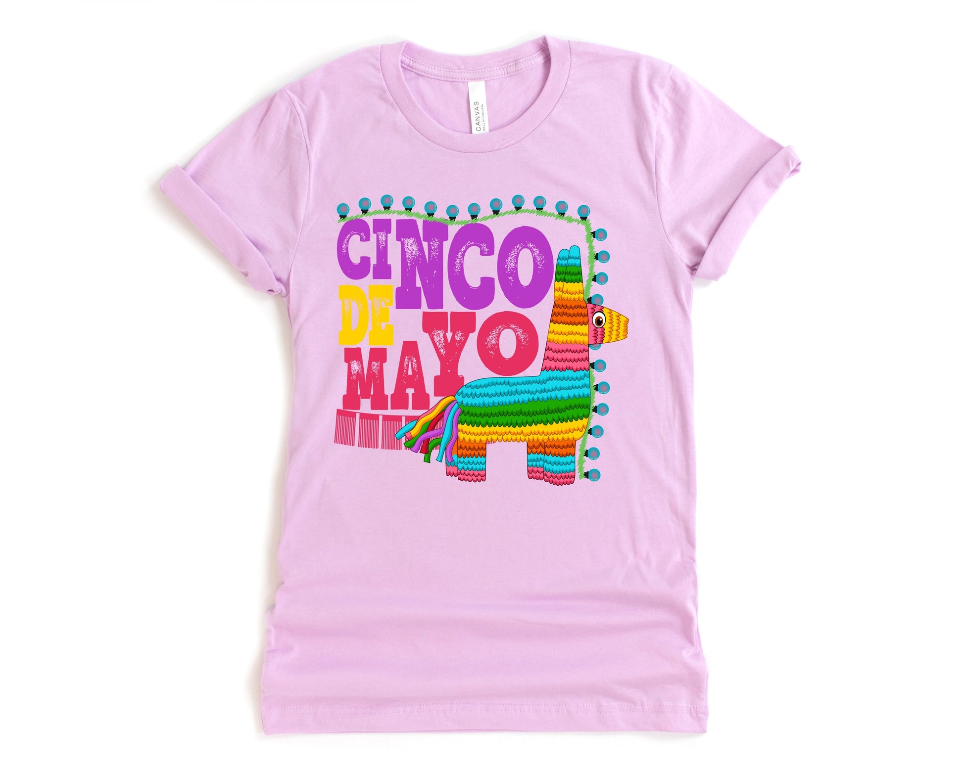 Wholesale Cinco De Mayo Graphic Tee - Mint