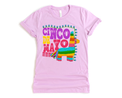 Wholesale Cinco De Mayo Graphic Tee - Mint