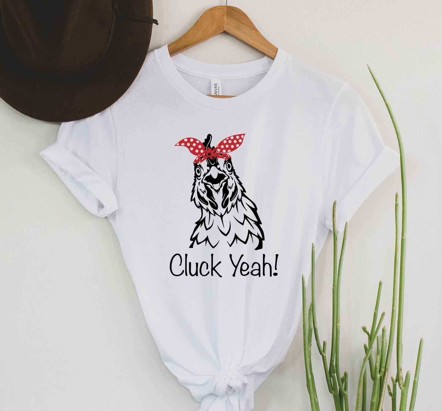 Wholesale Cluck Yeah Graphic Tee - Mint