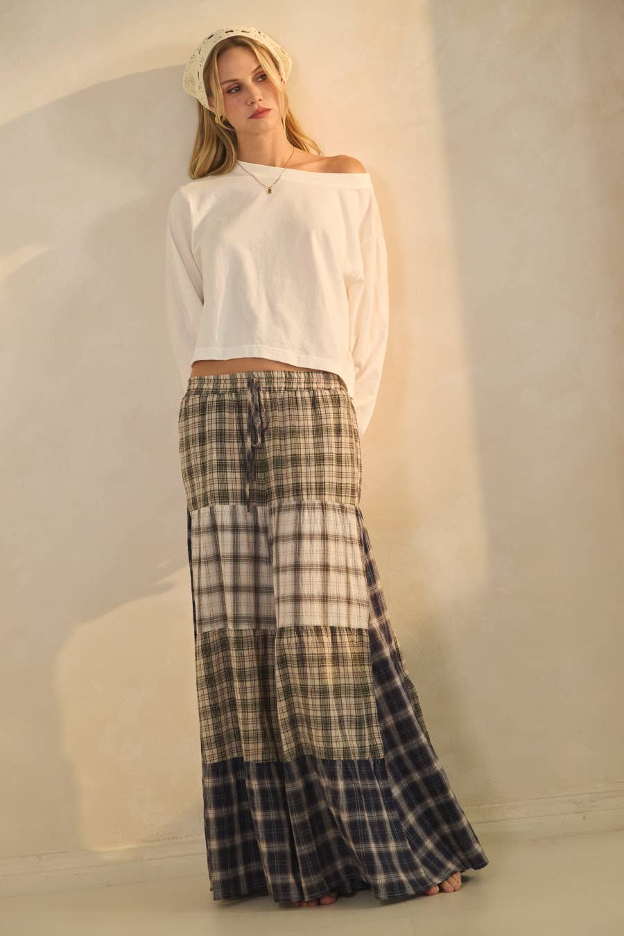 Relaxed Patchwork Pants