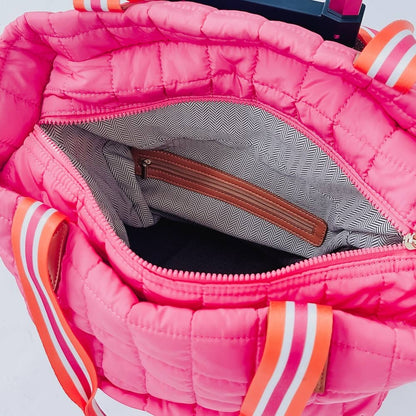 Pretty Simple: Tenley Quilted Tote Roller Bag