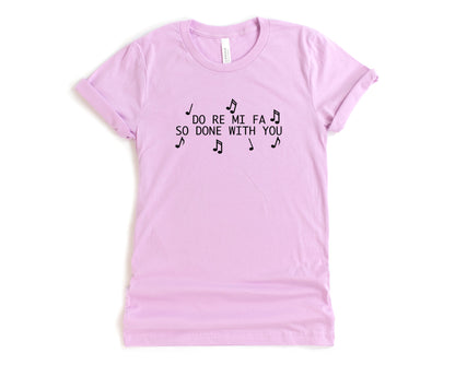 Wholesale Do Re Mi Graphic Tee - Mint