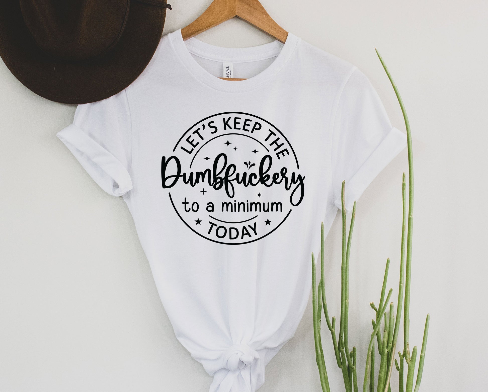 Wholesale Dumbfuckery Graphic Tee - Mint