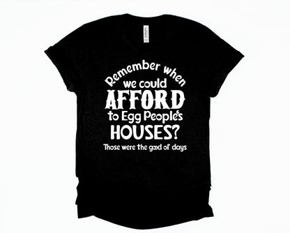 Wholesale Egg Houses Graphic Tee - Grey Tee