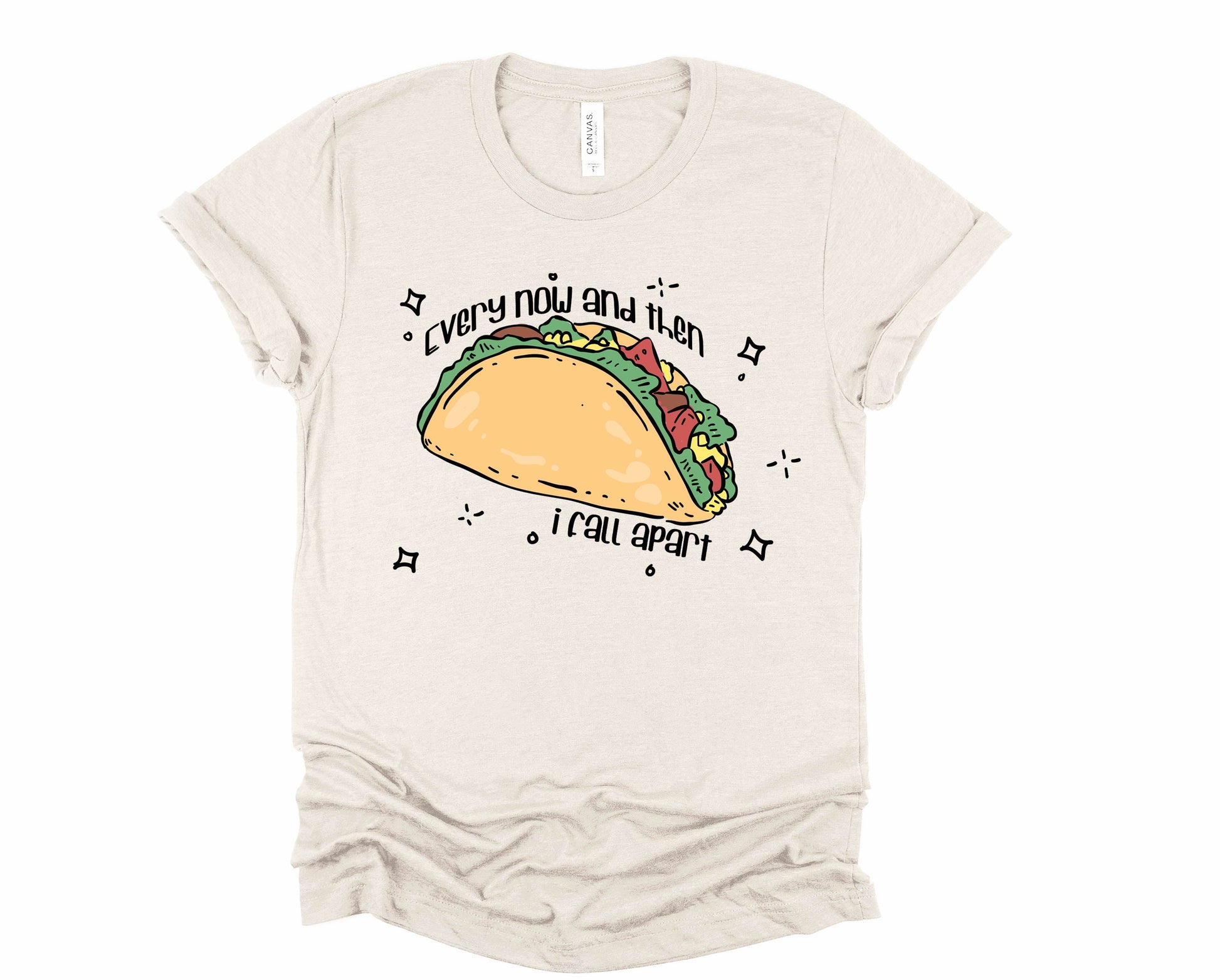 Wholesale Every Now and Then I fall apart Graphic Tee - Green
