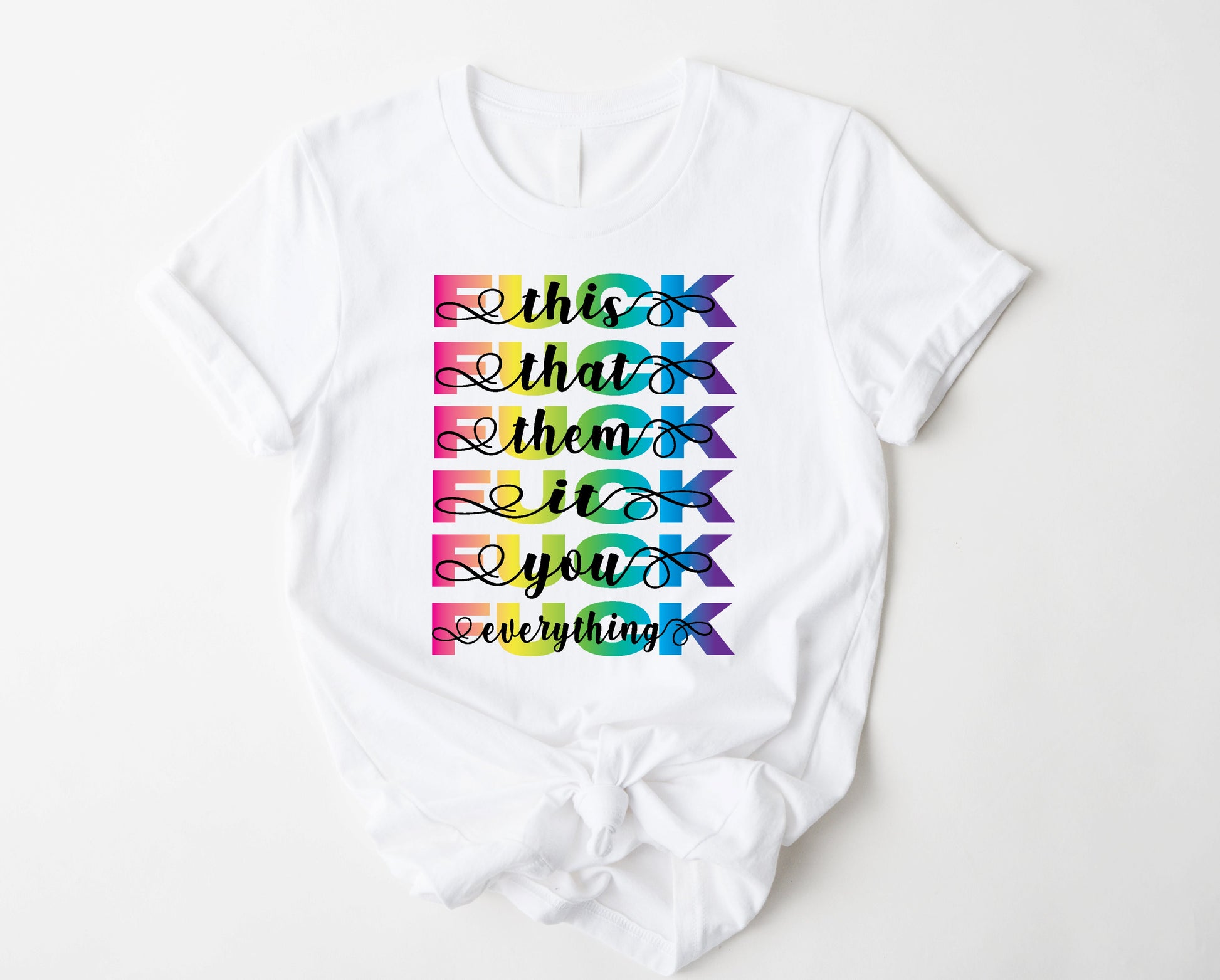 Wholesale F This Graphic Tee - Lilac