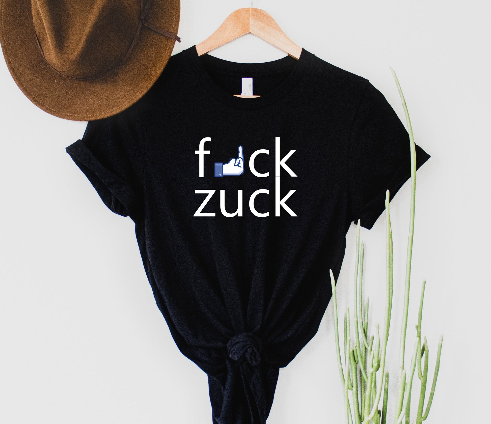 Wholesale F Zuck Graphic Tee - Heather Royal Tee