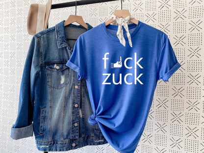 Wholesale F Zuck Graphic Tee - Black Tee