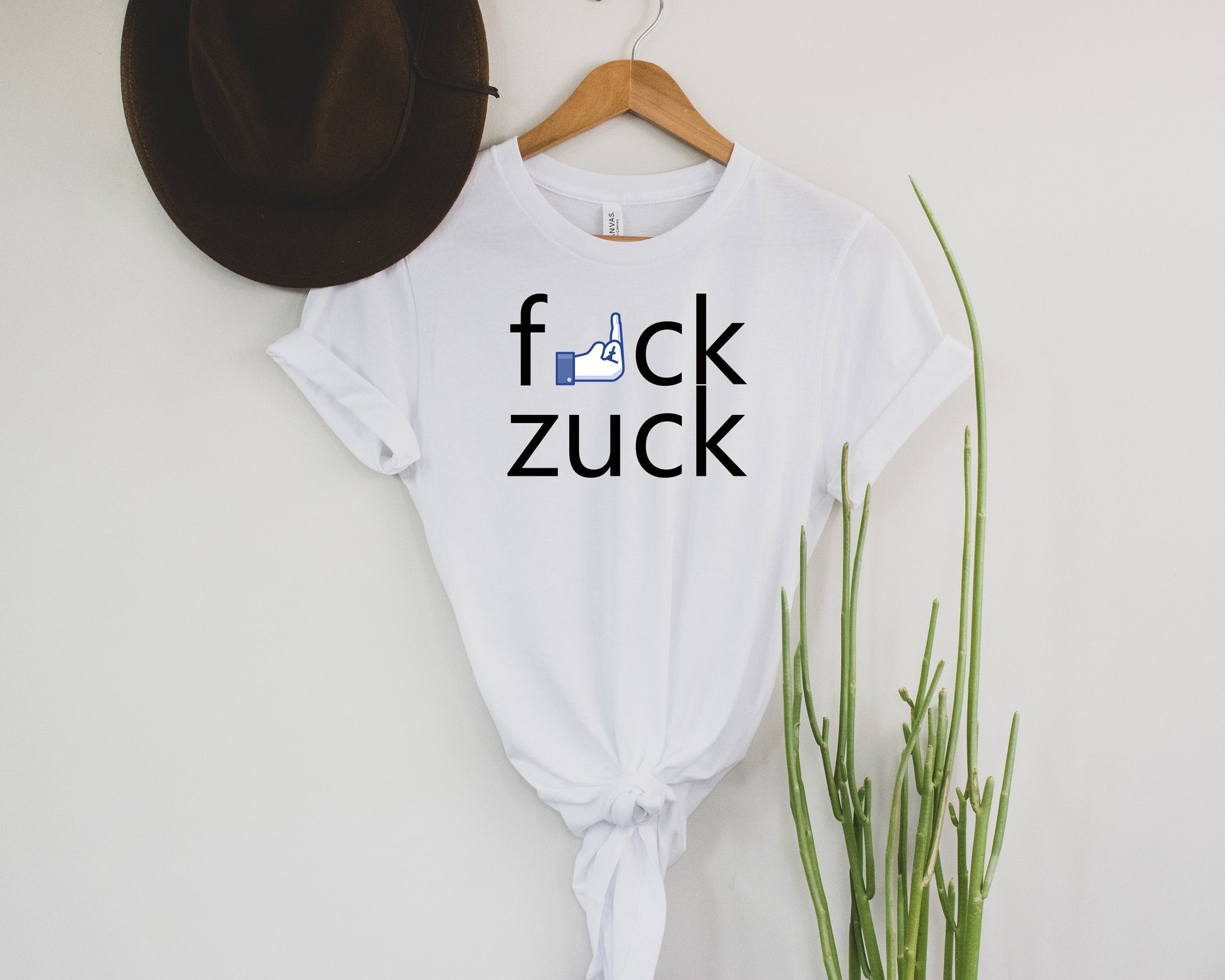 Wholesale F Zuck Graphic Tee - White Tee