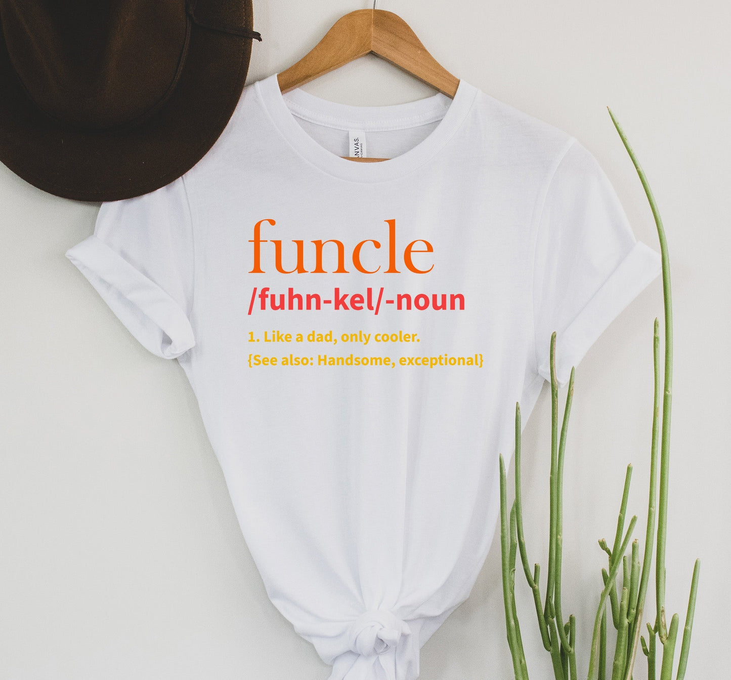 Wholesale Funcle Graphic Tee - White Tee