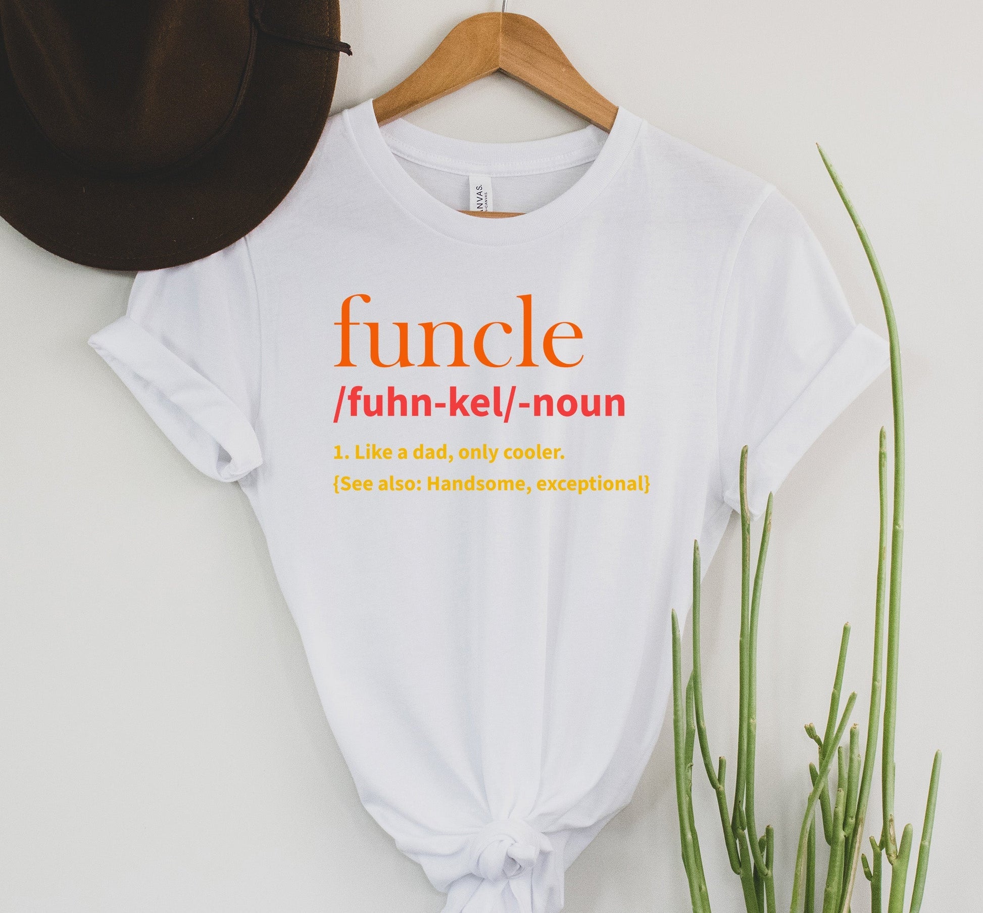 Wholesale Funcle Graphic Tee - White Tee