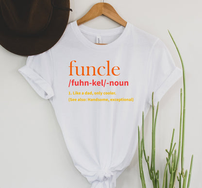 Wholesale Funcle Graphic Tee - White Tee