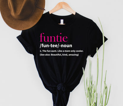 Wholesale Funtie Graphic Tee - Black