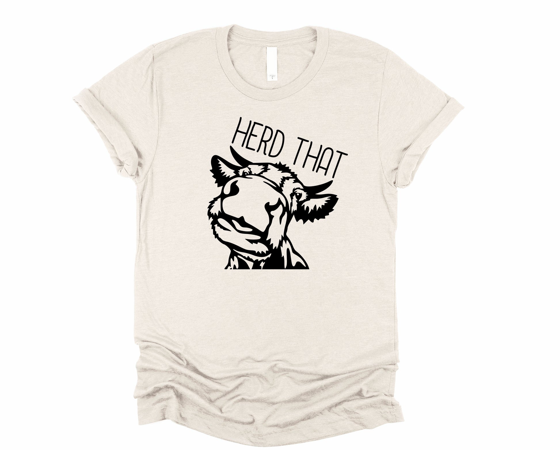 Wholesale Herd That Graphic Tee - Sand Tee