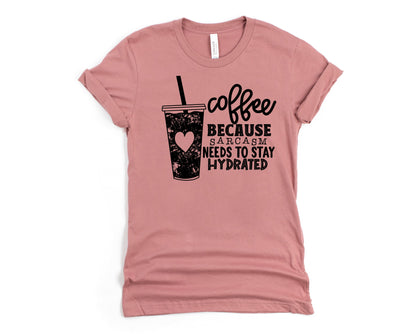 Wholesale Hydrated Graphic Tee - Mauve