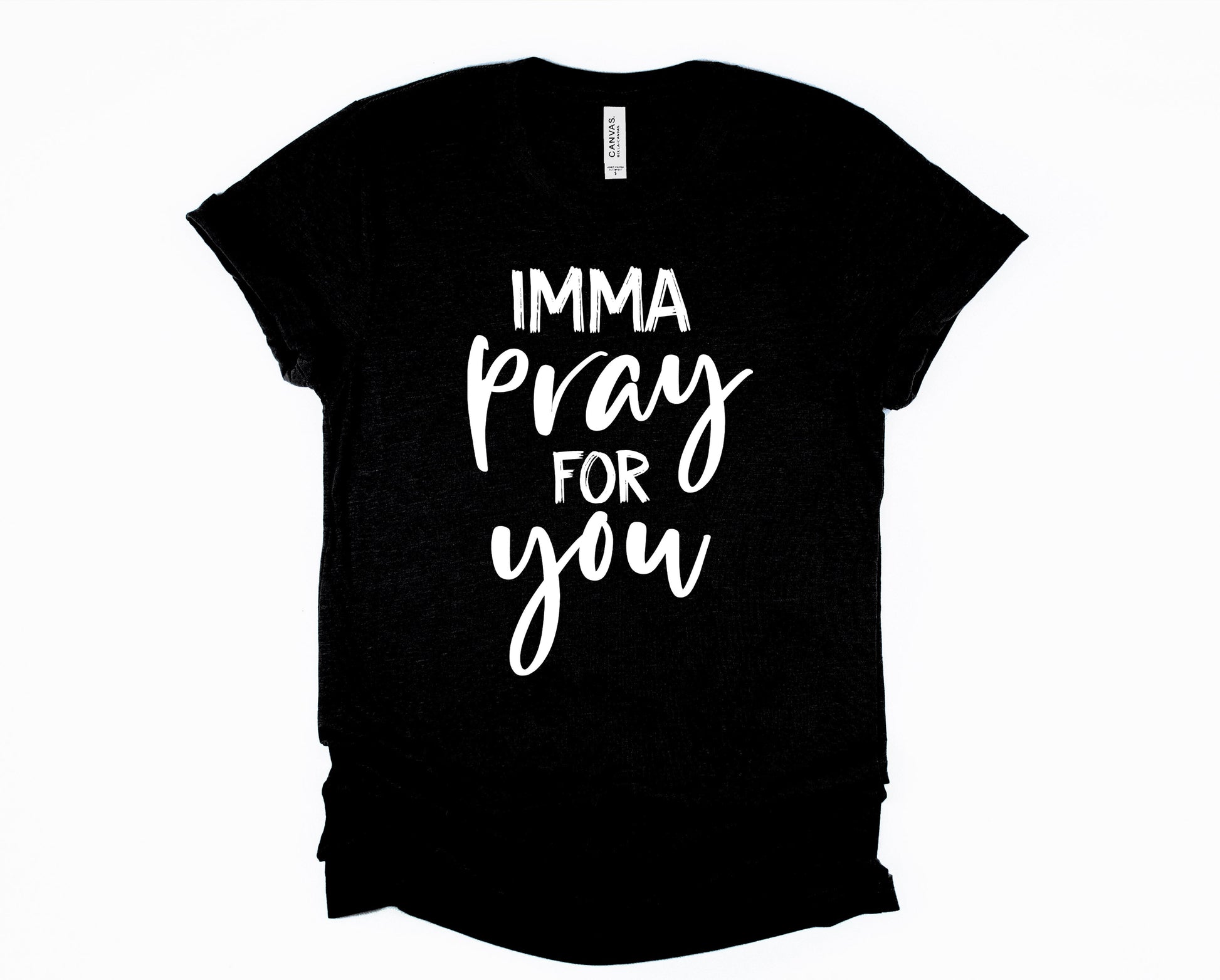 Wholesale Imma Pray for You Graphic Tee - White Tee