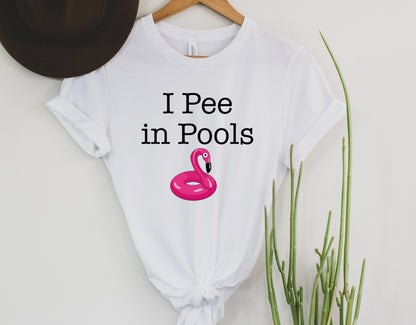 Wholesale I Pee in Pools ADULTS Graphic Tee - Mint