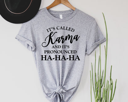 Wholesale It's Called Karma Graphic Tee - Sunset