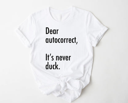 Wholesale It's Never Duck Graphic Tee - Grey Tee