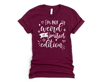 Wholesale Limited Graphic Tee - Maroon