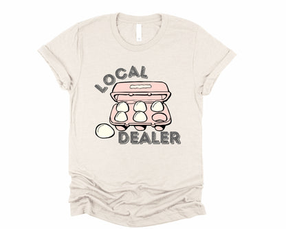 Wholesale Local Dealer Graphic Tee - Sand Tee