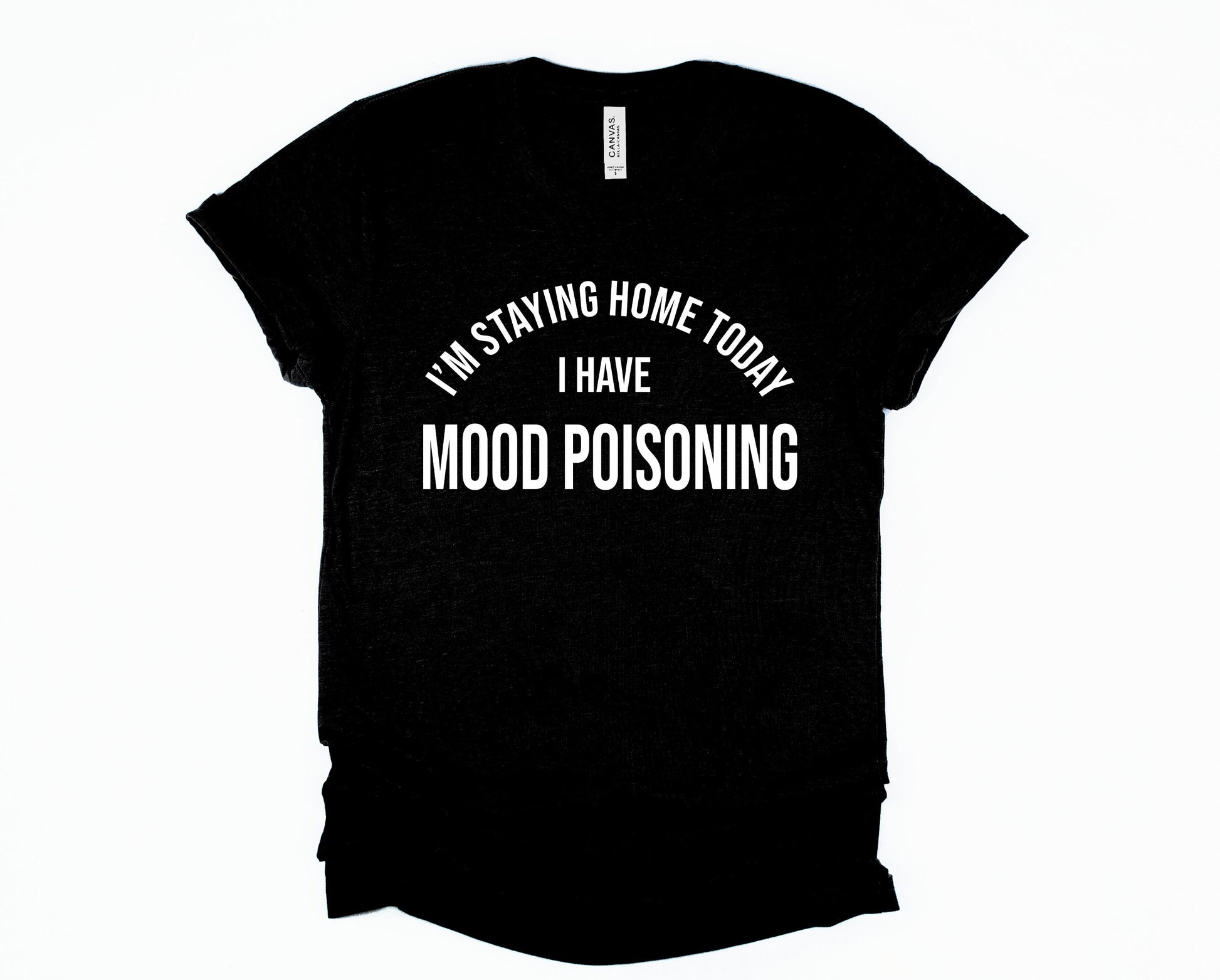Wholesale Mood Poisoning Graphic Tee - White Tee