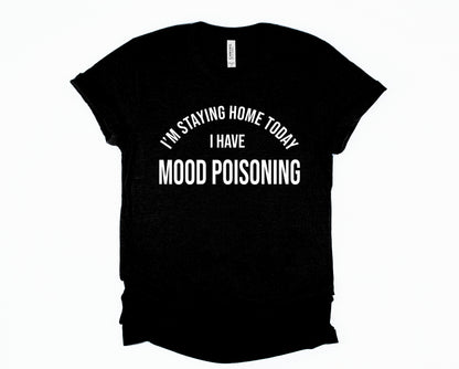 Wholesale Mood Poisoning Graphic Tee - White Tee