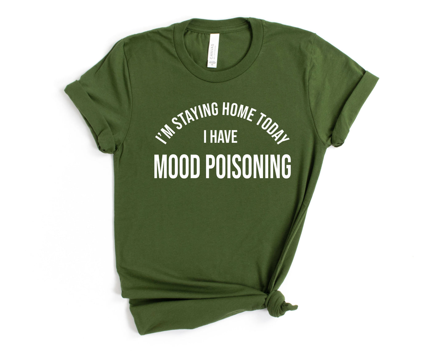 Wholesale Mood Poisoning Graphic Tee - Black Tee