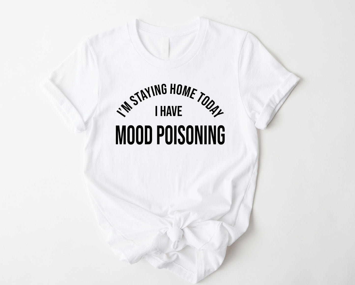 Wholesale Mood Poisoning Graphic Tee - Olive Tee