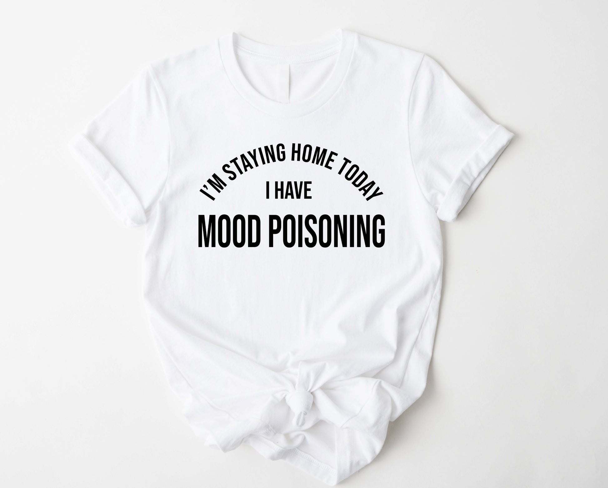 Wholesale Mood Poisoning Graphic Tee - Olive Tee