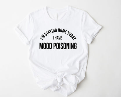 Wholesale Mood Poisoning Graphic Tee - Olive Tee